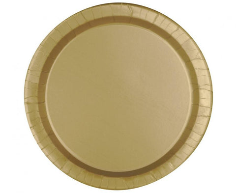 Vienkartinės lėkštės (sidabro, aukso spalvos)