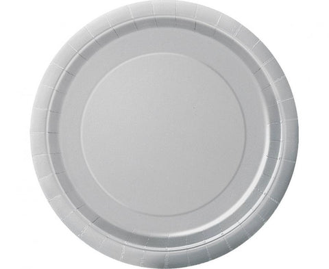 sidabrinė lėkštė vienkartinės lėkštės
