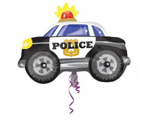 Policijos mašina balionas helio balionai mašina