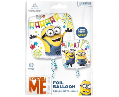 folinis balionas minions pakalikai pimpačkiukai gimtadienis gimtadienio balionai
