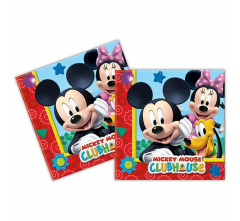 Popierinės servetėlės su Mickey mouse spauda