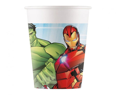 avangers puodeliai gimtadienis super herojai