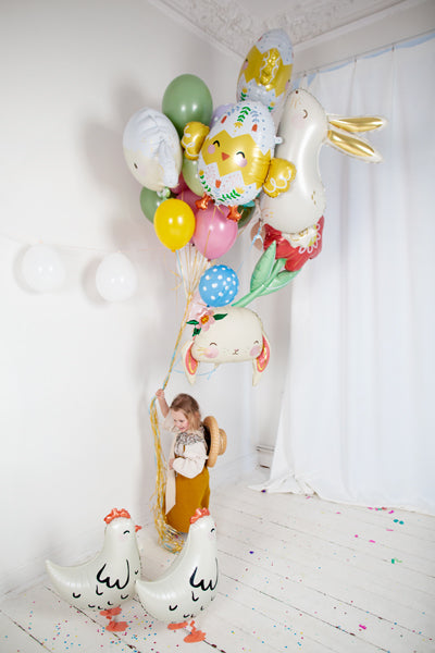 folinis balionas višta velykos velykų velykoms dekoracijos