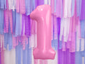 rožinis skaičius balionas helio balionas helio skaičiai balionai
