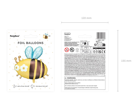 balionas bitė bitutė bičių tema gimtadienis