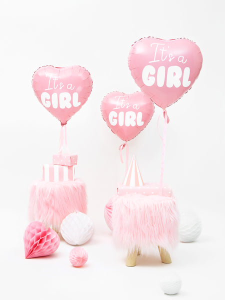 balionai balionas it's a girl mergaitė lyties atskleidimo šventė gender reveal
