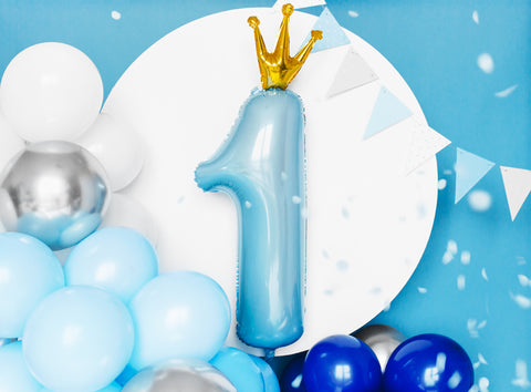 balionai balionas skaičius su karūna gimtadienis