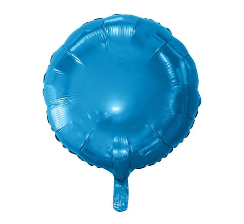 mėlynas folinis balionas