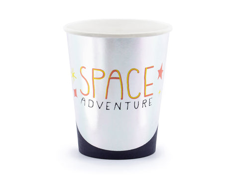 Vienkartiniai puodeliai "Kosmosas"