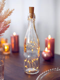 led lemputės butelio kamštis dekoracija