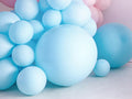 balionas balionai didelis mėlyna pastelinė