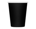 juodi popieriniai puodeliai