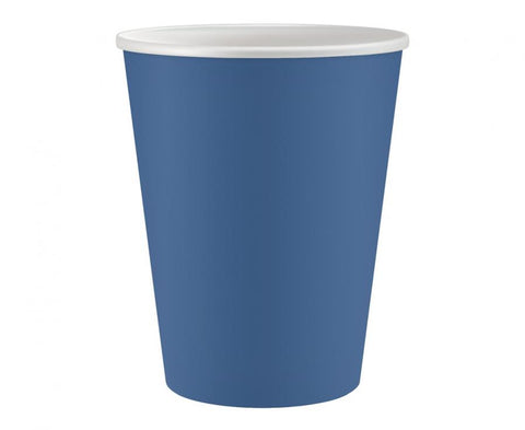mėlyni puodeliai