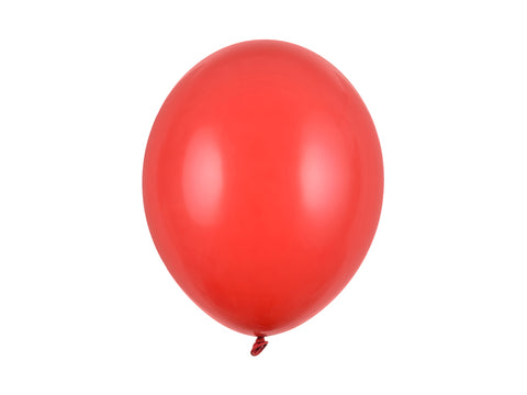 raudoni balionai