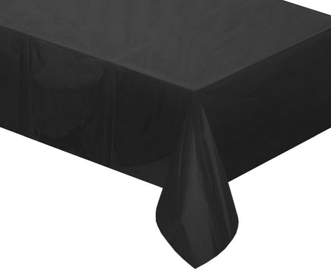folinė staltiesė juoda