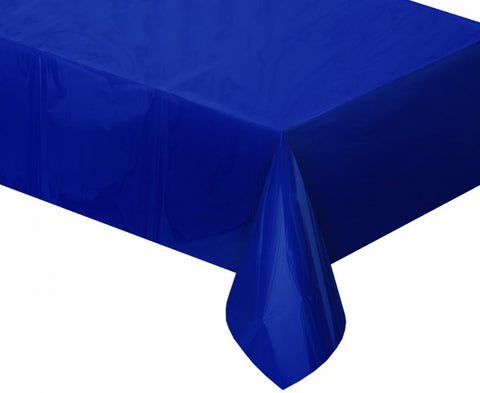 mėlyna staltiesė