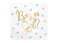 Popierinės servetėlės ,,Boy or girl?"