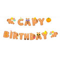 Gimtadienio girlianda „Kapibara – Capy Birthday“, 210 cm

Dviejų dalių kapibarų gimtadienio girlianda su spalvingomis raidėmis