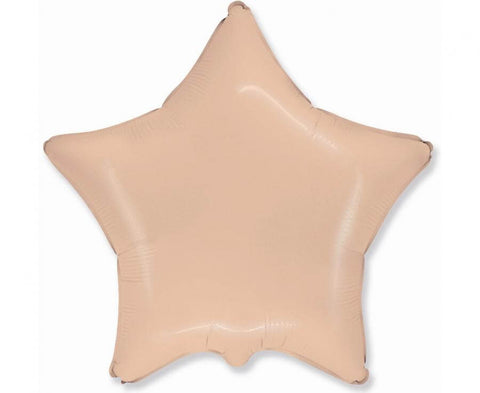 Folinis balionas žvaigždė (įvairių spalvų)