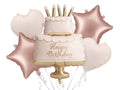 Folinių balionų rinkinys „Pastelinis gimtadienio tortas“, 5 vnt.

Pastelinių spalvų Happy Birthday balionai su tortu, širdelėmis ir žvaigždutėmis