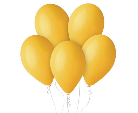 geltoni balionai gimtadieniui šventei šventėms