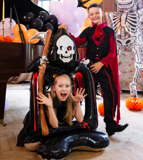 helovyno dekoracijos balioonai helovinas giltine siurpnakte