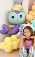 Folinis balionas - Gabby's Dollhouse MerCat helio balionai gimtadieniui gabes leliu namai