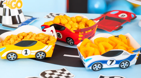 masinu tema dezutes cipsams popkornams skanestams masinu tema dekoras stalo reikmenys