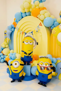Didelis folinis Minion Mel balionas vaikų šventei