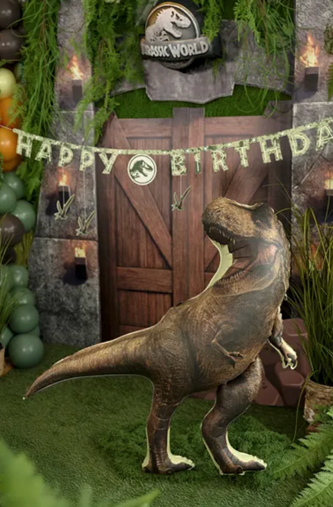 Jurassic World balionas pripučiamas heliu arba oru
Didelis T-Rex balionas vaikų šventei