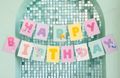 Gabby's Dollhouse gimtadienio dekoracija Happy Birthday