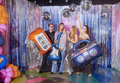Boombox balionas muzikos ir karaoke vakarėliui