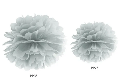 Įvairių spalvų dekoracijos "Pompom"