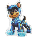 Chase personažo formos folinis balionas „Paw Patrol Mighty Pups“, 61 cm.