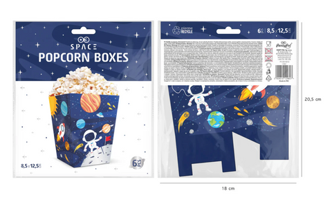 kosmoso tema dezutes spragesiams popkornams popkornu dezutes gimtadieniui dekoracijos 