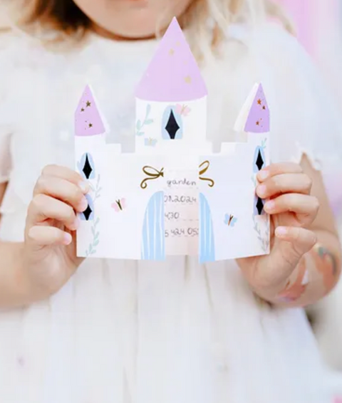 kvietimai i svente i gimtadienis princesiu tema vienaragiai 