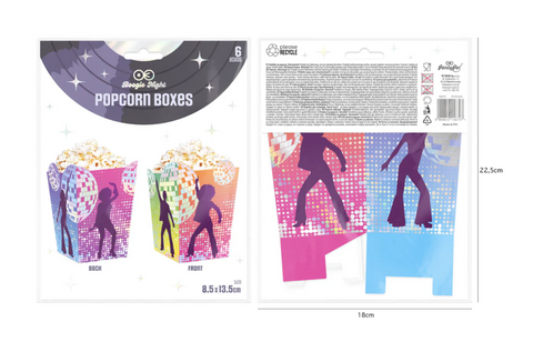 dekoracijos disko tema ppopkornu dezutes 